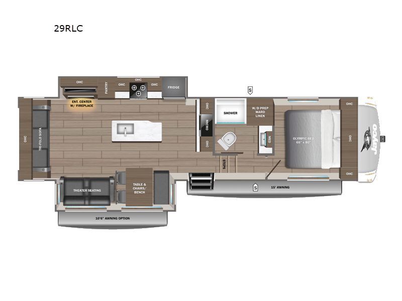 2027 Jayco Eagle 29RLC, $ 69,743