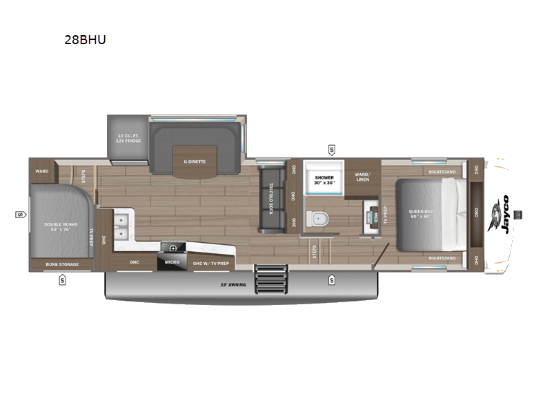 2027 Jayco Eagle SLE 28BHU, $ 55,628