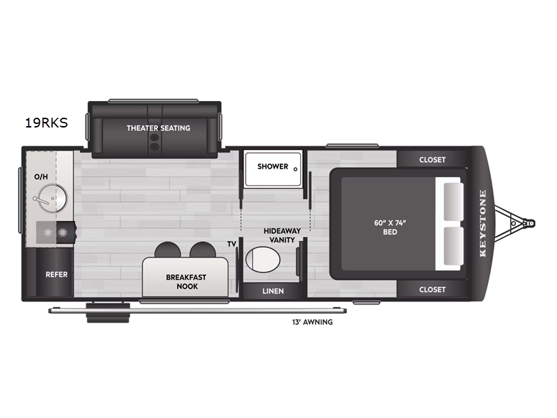 2026 Keystone Sprout 19RKS, $ 36,571