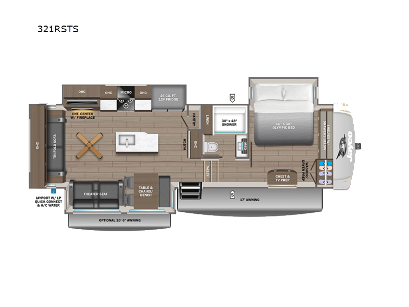 2027 Jayco Eagle 321RSTS, $ 82,977