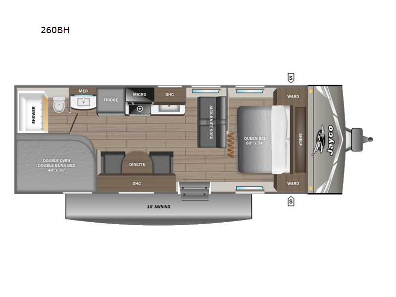2027 Jayco Jay Flight 260BH, $ 34,656