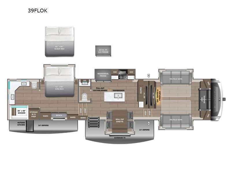 2026 Jayco Pinnacle 39FLOK, $ 187,383