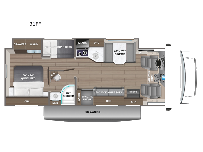 2027 Jayco Redhawk SE 31FF, $ 161,972