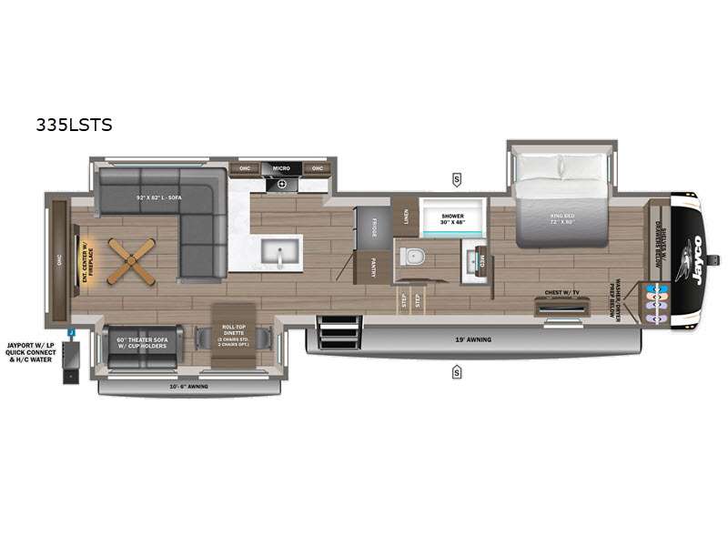 2026 Jayco Eagle 335LSTS, $ 104,530