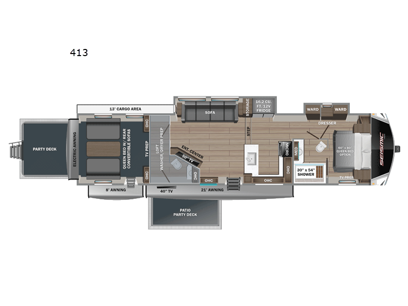 2026 Jayco Seismic 413, $ 142,486