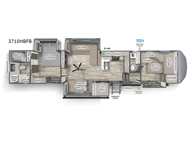 2026 Forest River Sierra 3710HBFB, $ 114,951