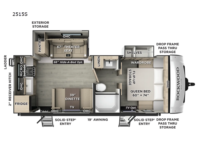 2026 Forest River Rockwood Mini Lite 2515S, $ 47,029
