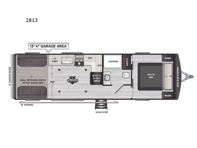 2026 Keystone Fuzion Impact Edition 2813, $ 34,999