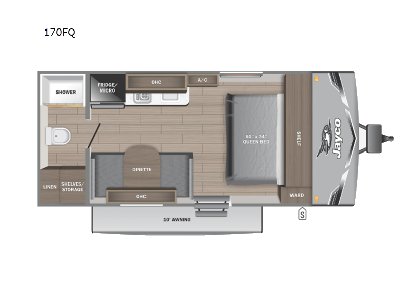 2026 Jayco Jay Flight SLX 170FQ Sport Edition, $ 23,468