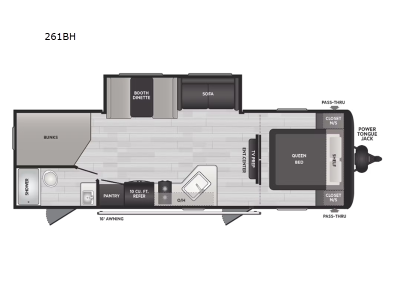 2025 Keystone Hideout Sport (Double Axle - East) 2, $ 23,999