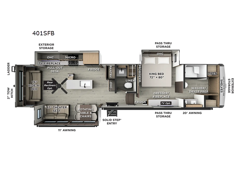 2026 Forest River Rockwood Signature Fifth Wheel 4, $ 103,413