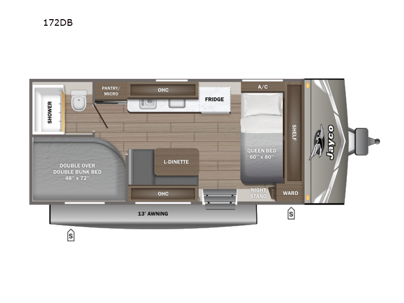 2027 Jayco Jay Flight 172DB Sport Edition, $ 25,568
