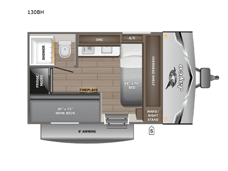 2026 Jayco Jay Flight SLX 130BH Sport Edition, $ 22,193