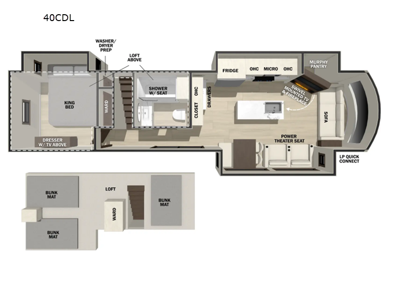 2027 Forest River Cedar Creek Cottage 40CDL, $ 0