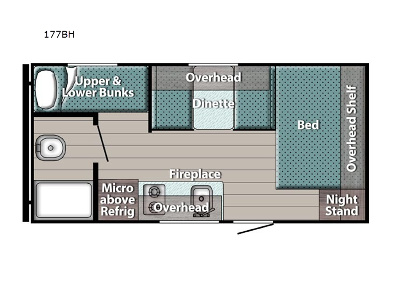 2026 Gulf Stream Ameri-Lite Super Lite 177BH, $ 14,499