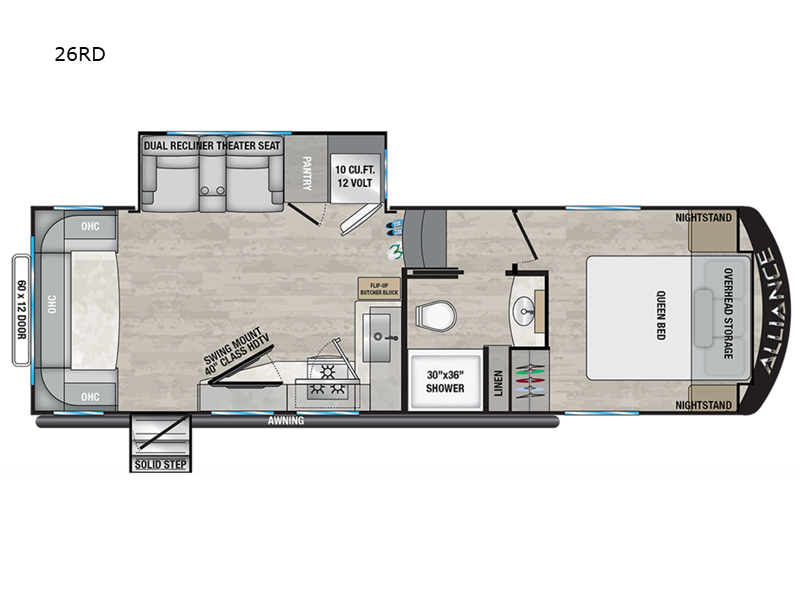2023 Alliance RV Avenue 26RD, $ 71,809