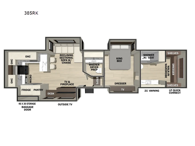 2027 Forest River Cedar Creek 385RK, $ 0