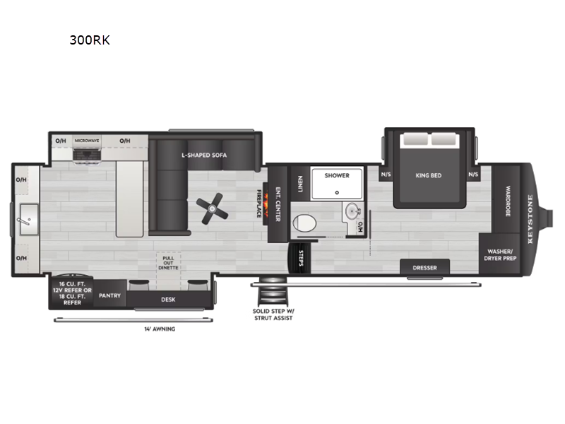 2026 Keystone Montana High Country 300RK, $ 95,047