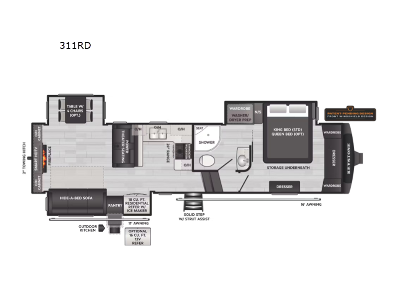 2026 Keystone Montana High Country 311RD, $ 79,518