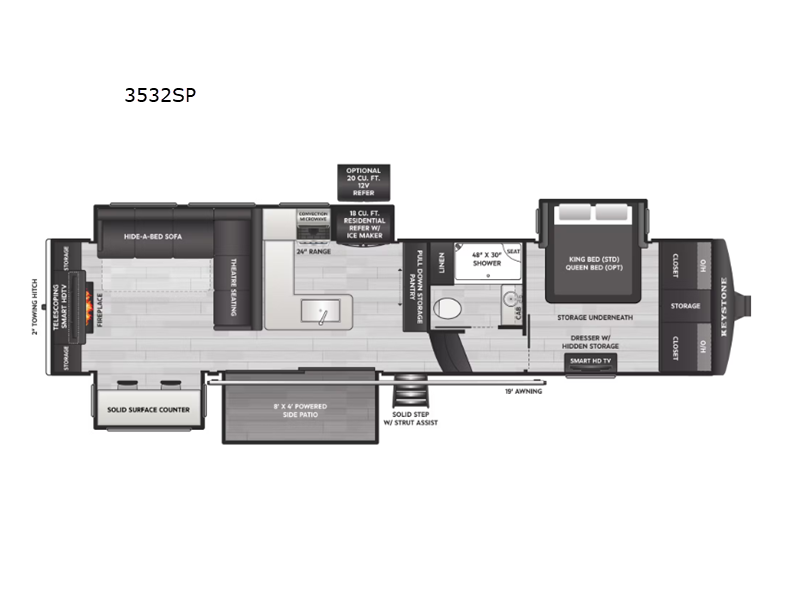 2026 Keystone Montana 3532SP, $ 104,998