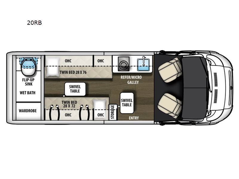 2026 Coachmen Nova 20RB, $ 144,990