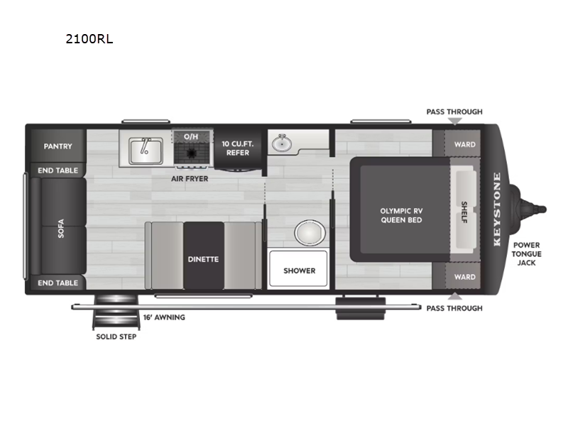 2026 Keystone Springdale 2100RLWE, $ 25,472