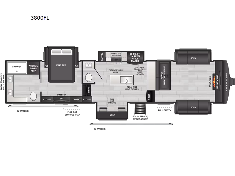 2027 Keystone Montana 3800FL, $ 152,990