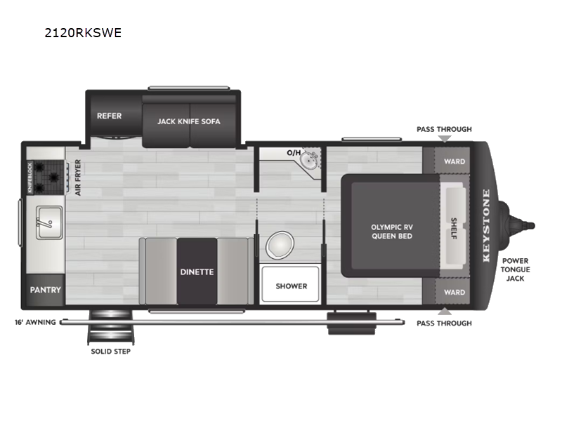 2027 Keystone Springdale 2120RKSWE, $ 29,979