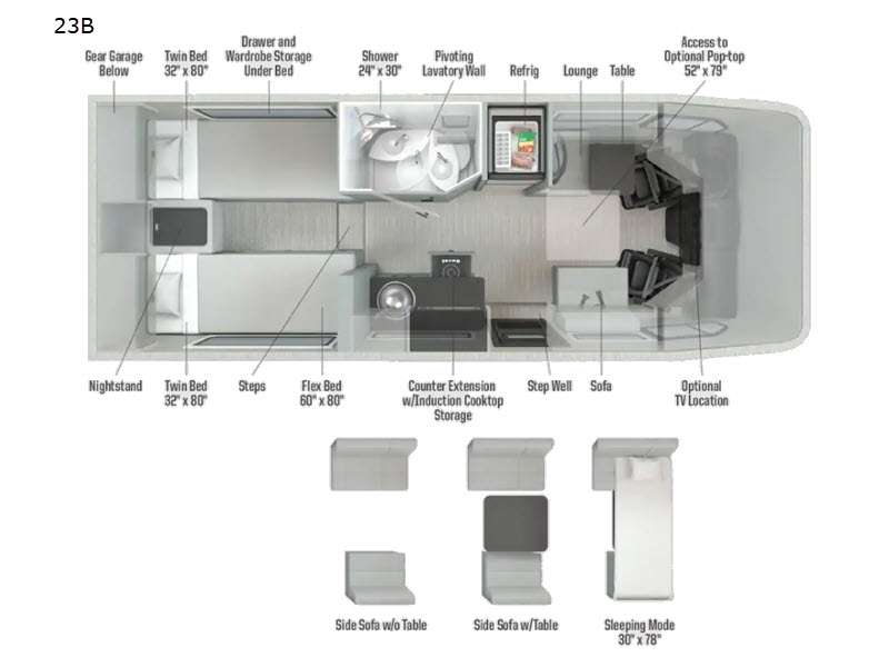 2027 Winnebago EKKO 23B, $ 216,562
