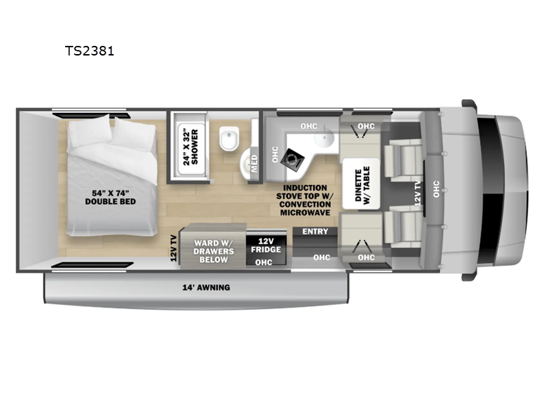 2025 Forest River Forester TS TS2381, $ 87,998