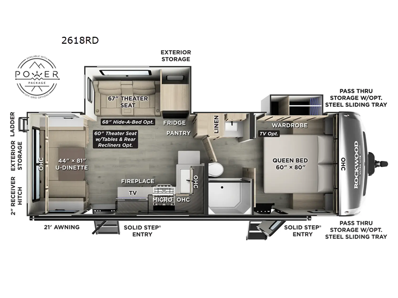 2026 Forest River Rockwood Ultra Lite 2618RD, $ 55,377
