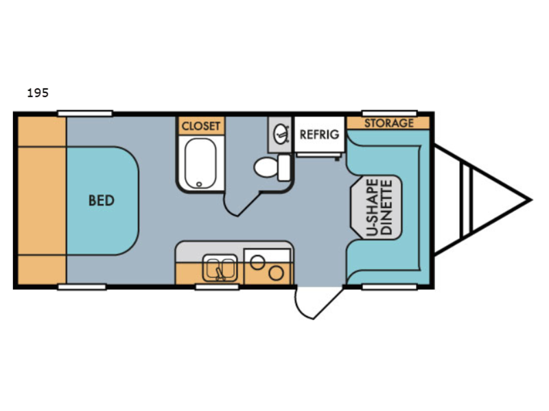 2018 Riverside RV White Water 195, $ 19,990