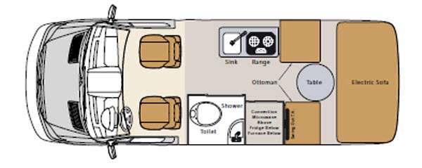 2014 Pleasure-Way Ascent, $ 59,990