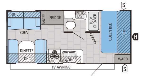 2015 Jayco Jay Flight 19RD, $ 12,995