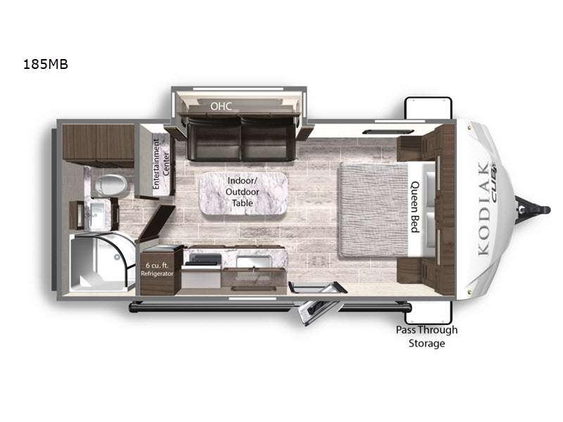 2021 Dutchmen Kodiak Cub 185MB, $ 22,990