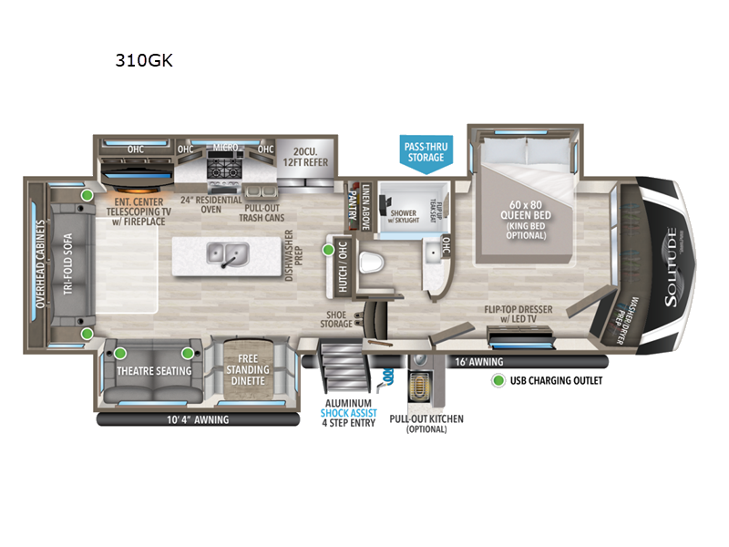 2023 Grand Design Solitude 310GK, $ 74,990