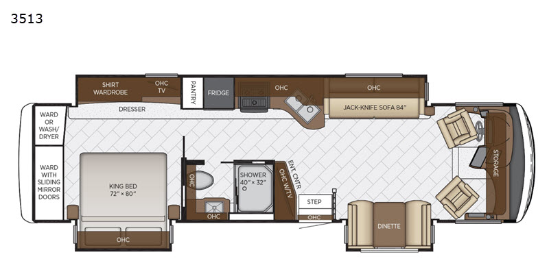 2020 Newmar Canyon Star 3513, $ 139,990