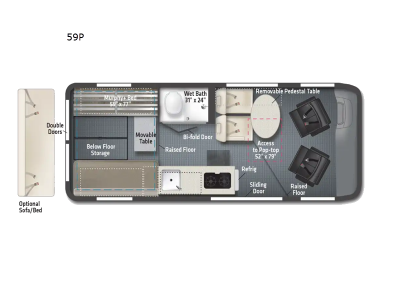2024 Winnebago Solis 59P, $ 94,990
