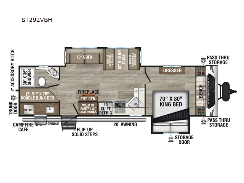 2025 Venture SportTrek ST292VBH, $ 49,990