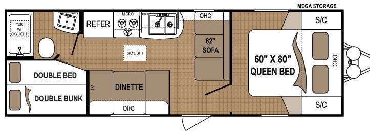 2015 Dutchmen Aspen Trail 2710BH, $ 18,990