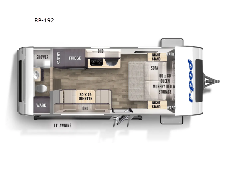 2024 Forest River R-Pod RP-192, $ 32,990