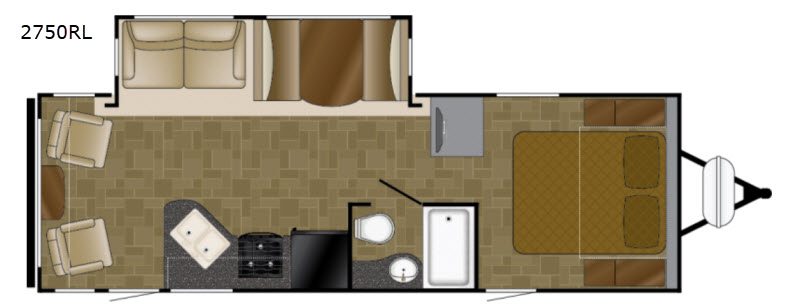 2018 Heartland Wilderness WD 2750RL, $ 21,998