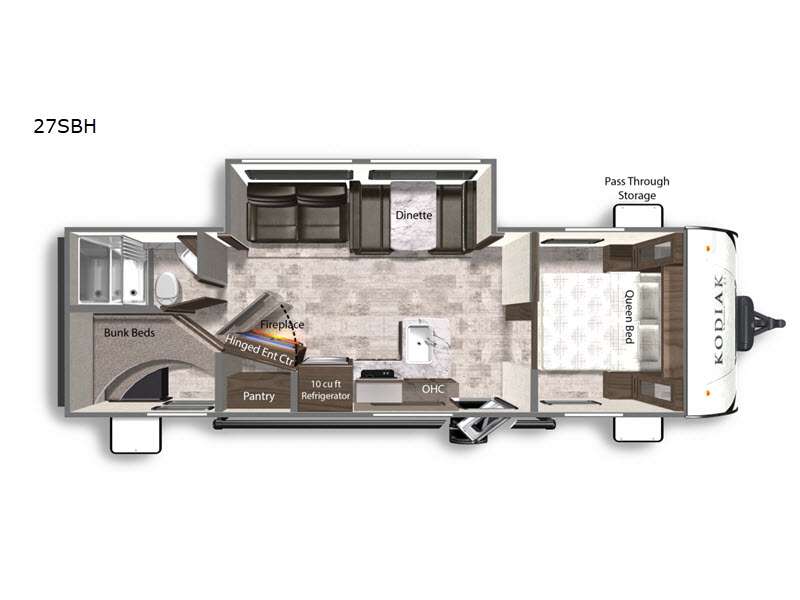 2022 Dutchmen Kodiak SE 27SBH, $ 38,995