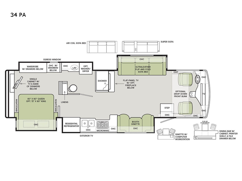 2022 Tiffin Motorhomes Open Road Allegro 34 PA, $ 0