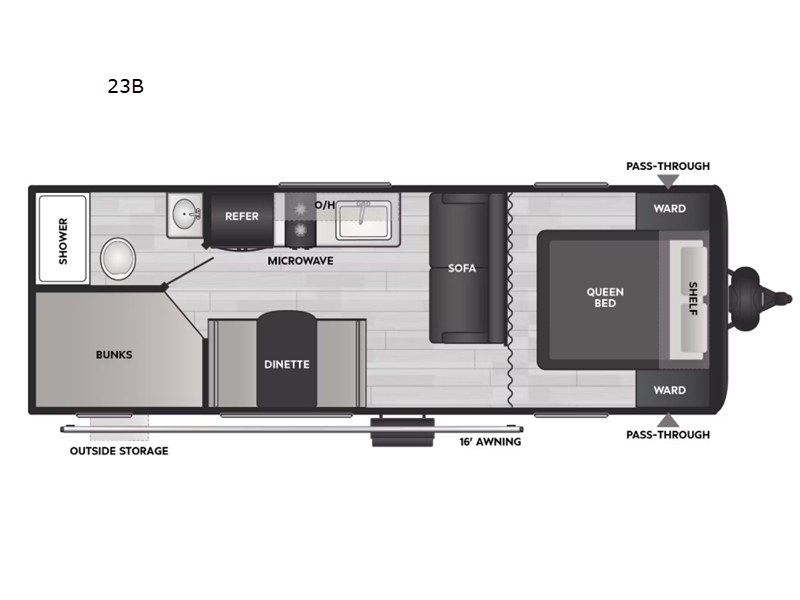 2025 Keystone Coleman 23B, $ 15,500