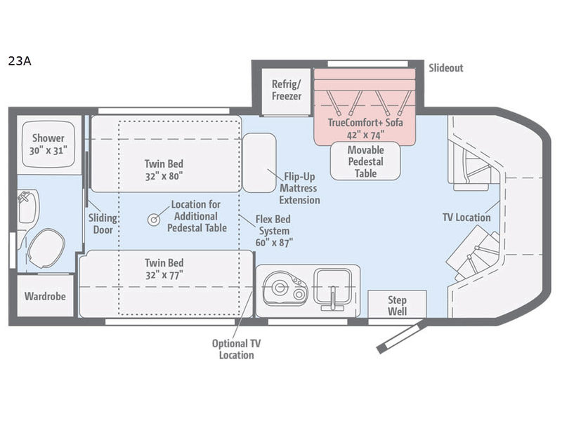 2018 Winnebago Fuse 23A, $ 69,999