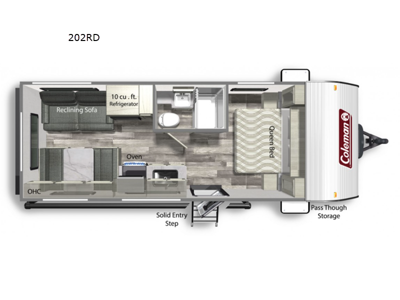 2022 Dutchmen Coleman Lantern LT 202RD, $ 15,999