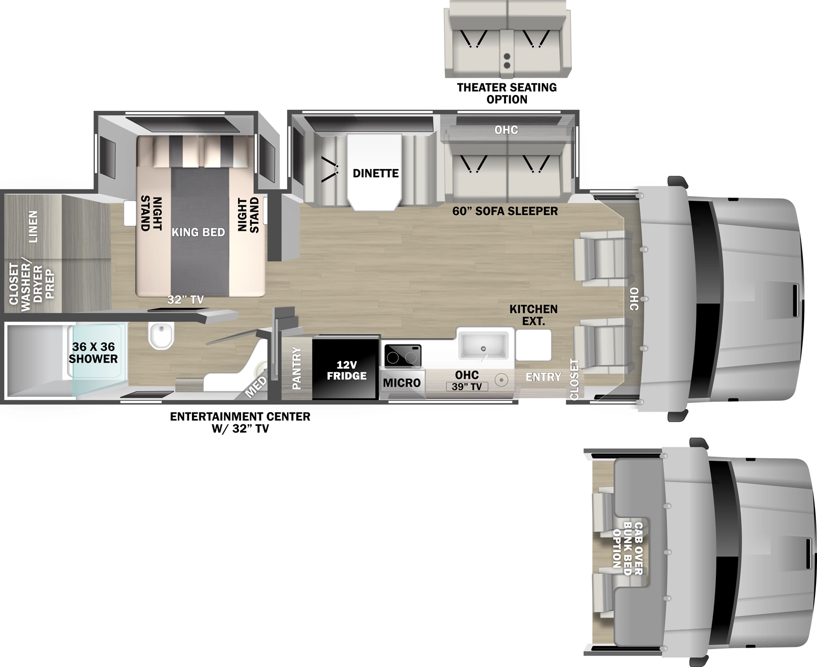 2027 Dynamax Europa 31SS, $ 294,990