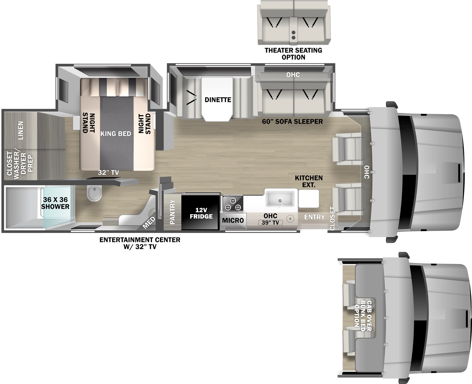 2027 Dynamax Europa 31SS, $ 294,990