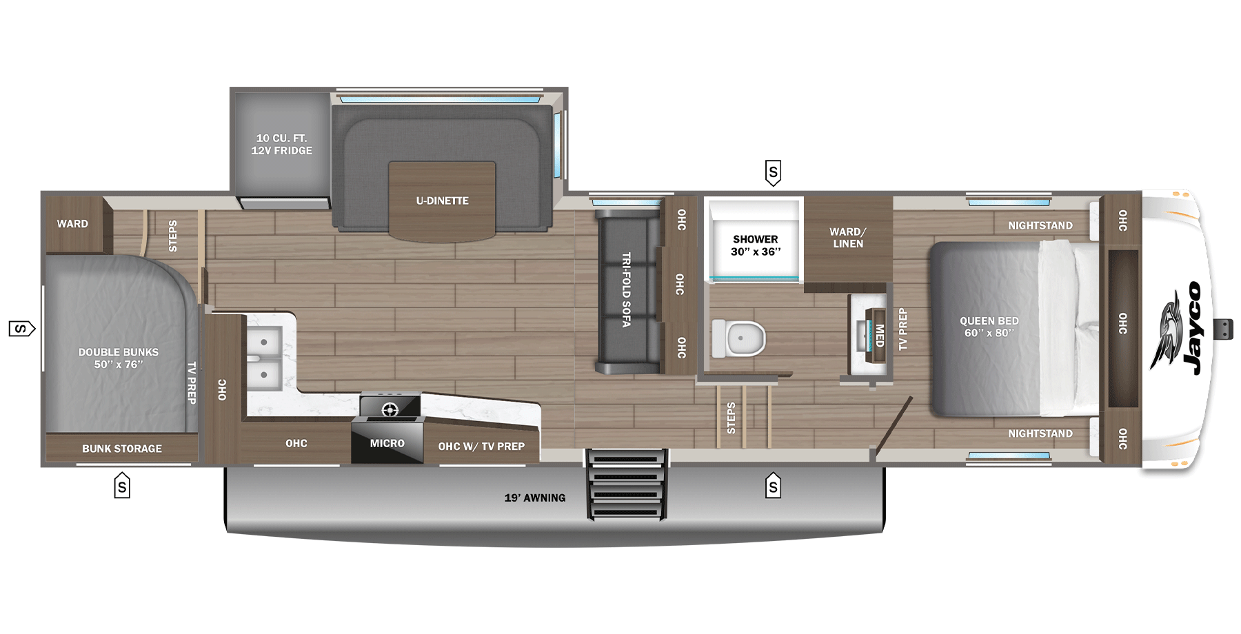 2027 Jayco Eagle SLE 28BHU, $ 55,628